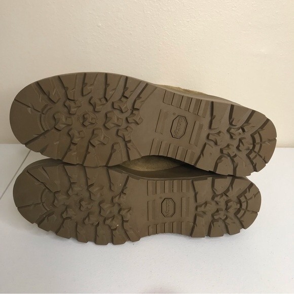 Altama Gore Tex Combat Boots Coyote Brown Army Jump Hiking Vibram Sole Size 12 R - Picture 7 of 11